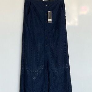NWT! BCBG MaxAzria women’s dark blue skirt